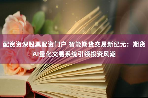 配资资深股票配资门户 智能期货交易新纪元：期货AI量化交易系统引领投资风潮